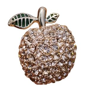 Designer Marc by Marc Jacobs huge chunky rhinestone apple ring size 6 to…